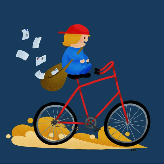 Personal icon illustration with creative design