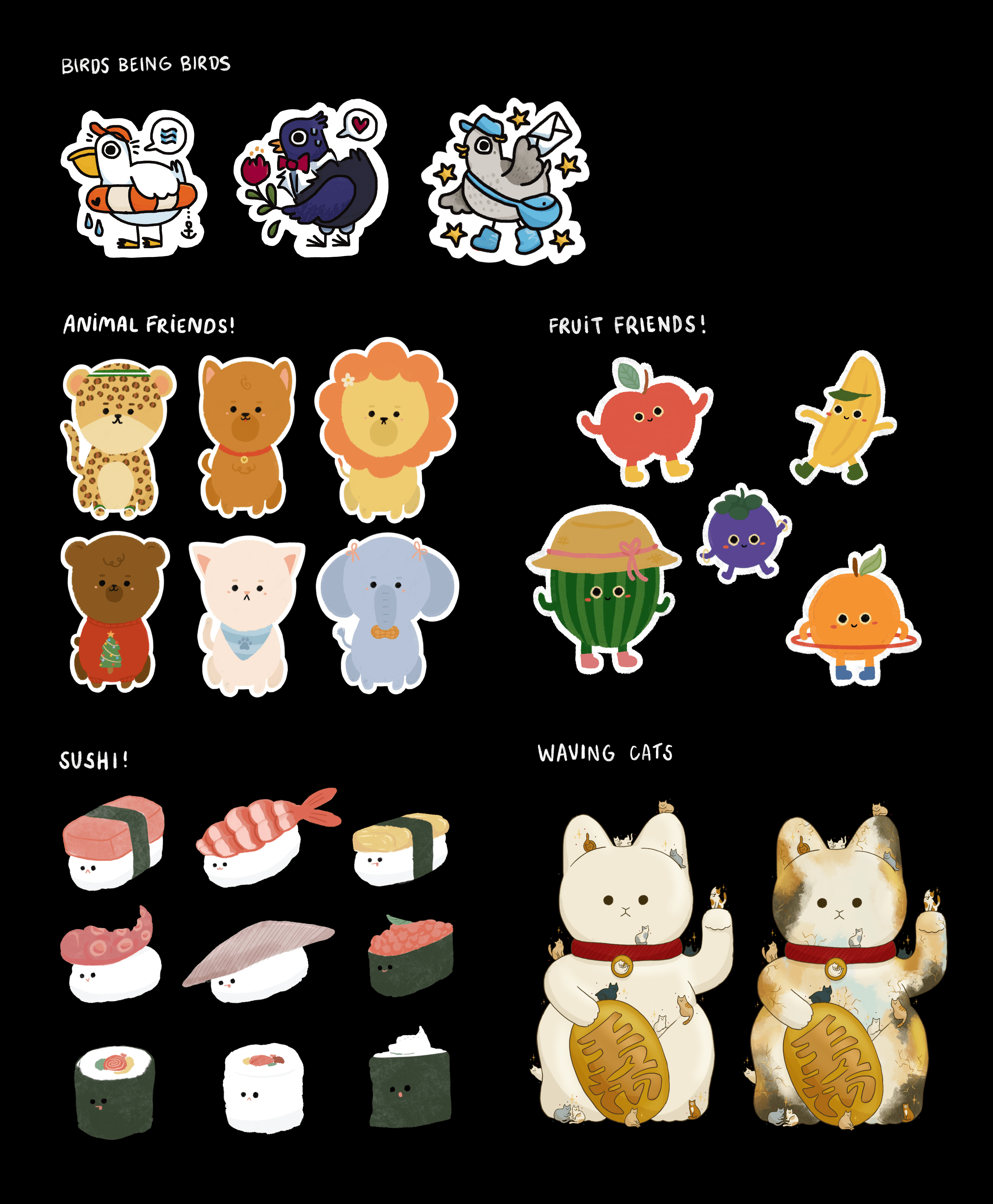 Illustration experiment with vibrant colors and patterns